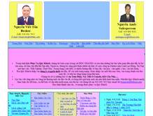 Tablet Screenshot of nguyenvton.com